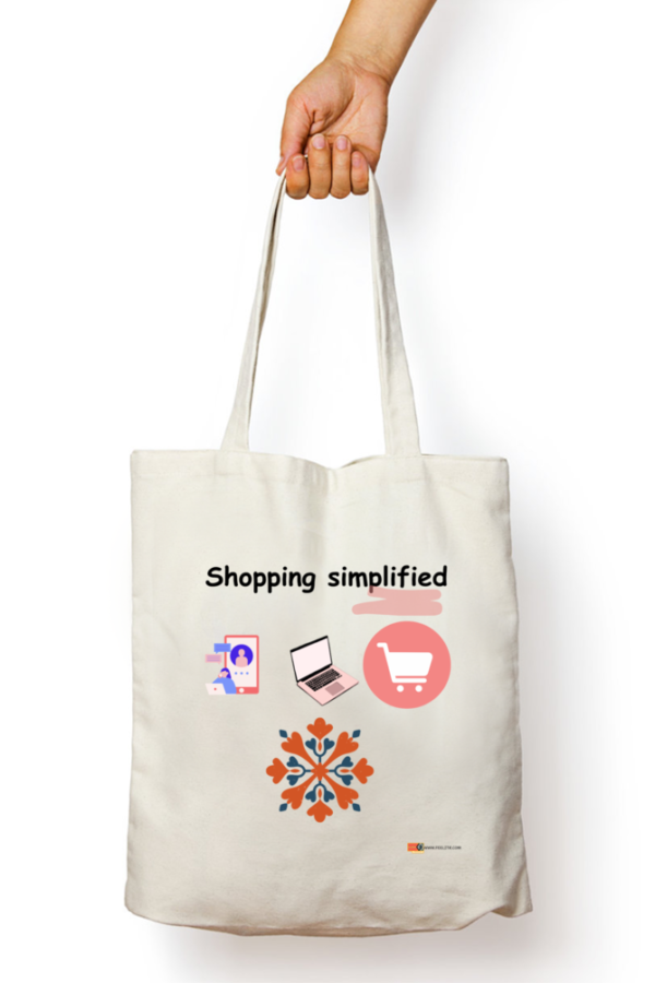 Zipper Tote Bag